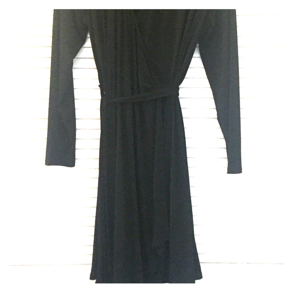 Sexy maternity wrap dress